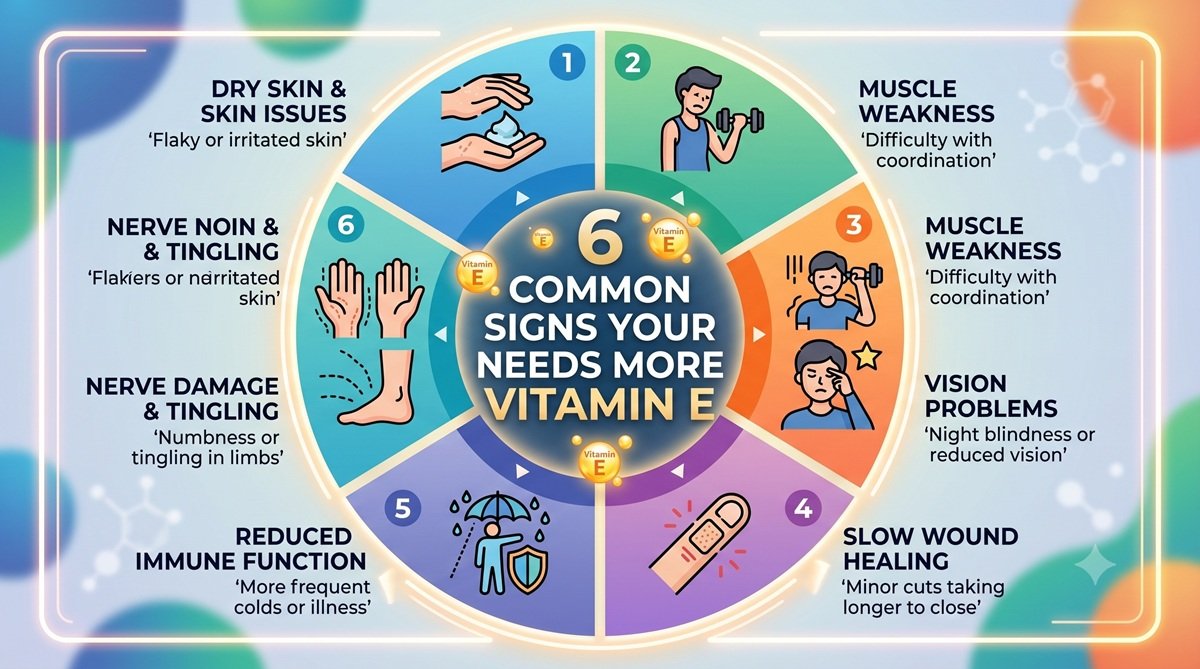 6 Common Signs Your Body Needs More Vitamin E